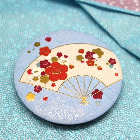 昭和レトロ ハンドミラー 花柄 手鏡 昭和レトロ ハンドミラー 花柄 手鏡