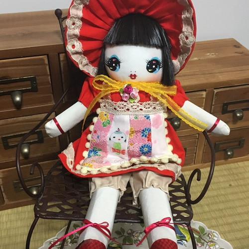 Yachi doll* 文化人形◇せつさん◇34㎝ その他人形 ママー文化堂