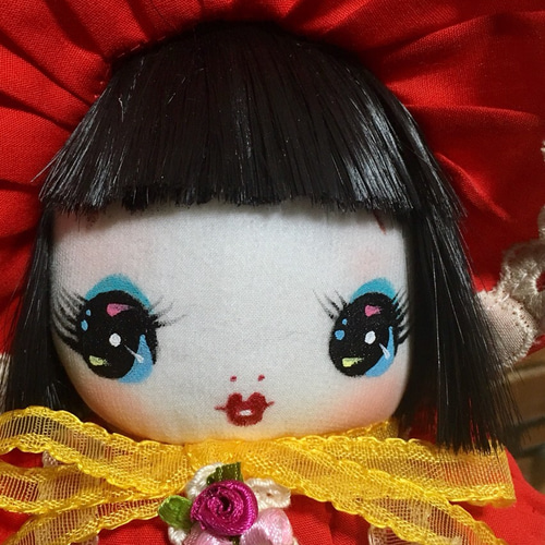 Yachi doll* 文化人形◇せつさん◇34㎝ その他人形 ママー文化堂