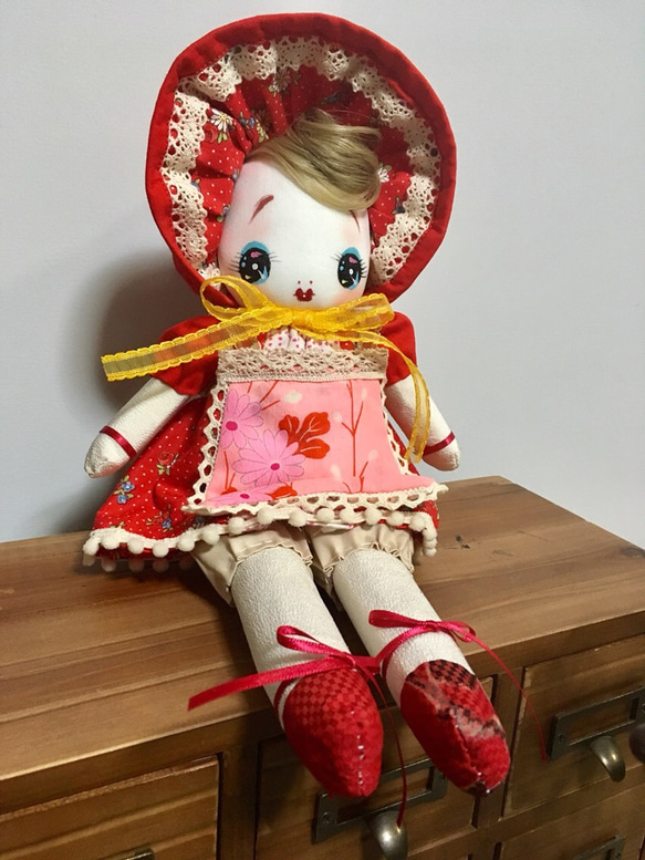 *Yachi doll* 文化人形◆まりさん◆34㎝ 4枚目の画像