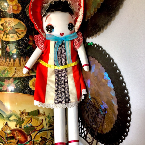 Yachi doll* 文化人形◇あささん◇62㎝ その他人形 ママー文化堂 通販