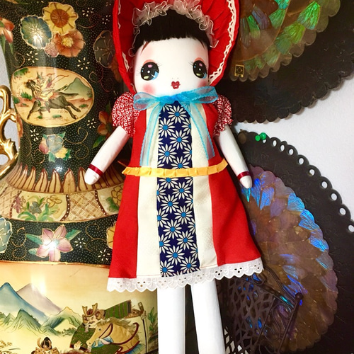 Yachi doll* 文化人形◇はなさん◇62㎝ その他人形 ママー文化堂 通販