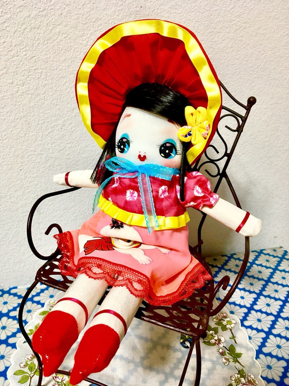 *Yachi doll* 文化人形◆ちこさん◆34㎝ 1枚目の画像