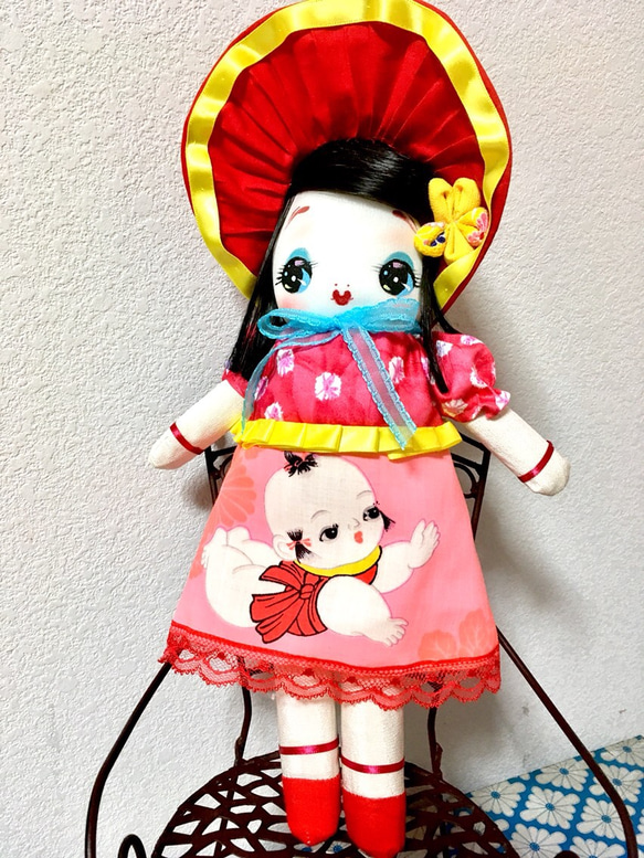 *Yachi doll* 文化人形◆ちこさん◆34㎝ 3枚目の画像