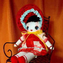 natu yama　おばあちゃんハンドメイド　アンティーク着物人形お嫁さん Yachi doll* 文化人形◇れいさん◇32㎝ その他人形 ママー文化堂
