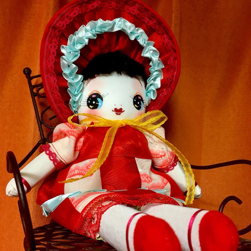 Yachi doll* 文化人形◇れいさん◇32㎝ その他人形 ママー文化堂