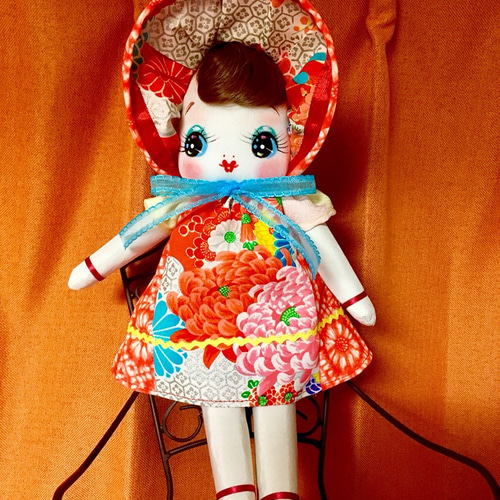 Yachi doll* 文化人形◇すうさん◇34㎝ その他人形 ママー文化堂