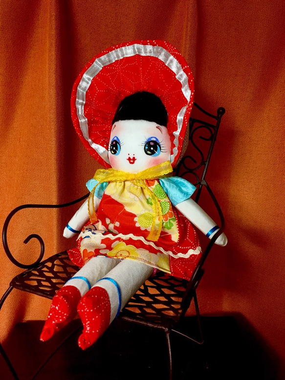Yachi doll* 文化人形◇みきさん◇34㎝ その他人形 ママー文化堂