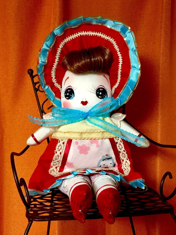 *Yachi doll* 文化人形◆さちさん◆35㎝ 5枚目の画像