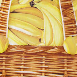 アメリカンコットン*バナナ*柄のトートバッグ 5枚目の画像