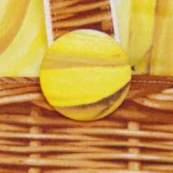 アメリカンコットン*バナナ*柄のトートバッグ 7枚目の画像
