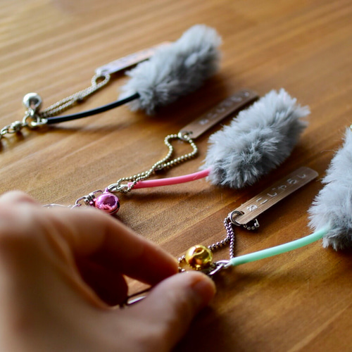 受注制作 ミニくじらミニたこキーホルダー バッグチャーム かぎ針 編み