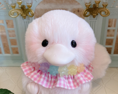 ☆ハンドメイドぬいぐるみ☆ こんぺいとうちゃん☆ カモノハシ ピンク