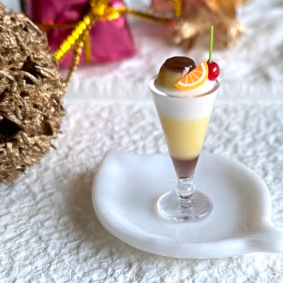 激安超特価 最大80%オフ  306 夢 その他置物 スイーツ ミニチュア ☆プリンアラモード☆ その他