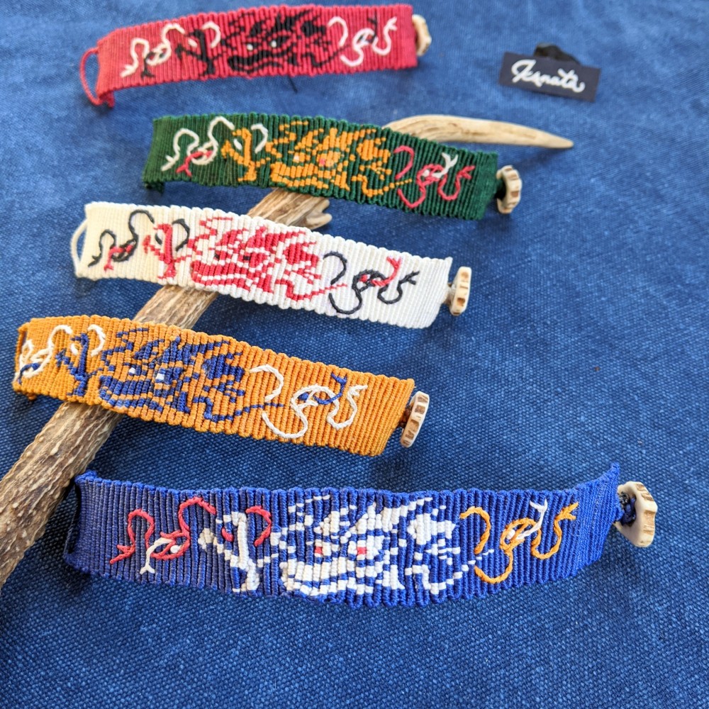 龍　LOCK　ON　ブレスレット　〜冥冥の志〜　(下　18.5cm)　白龍