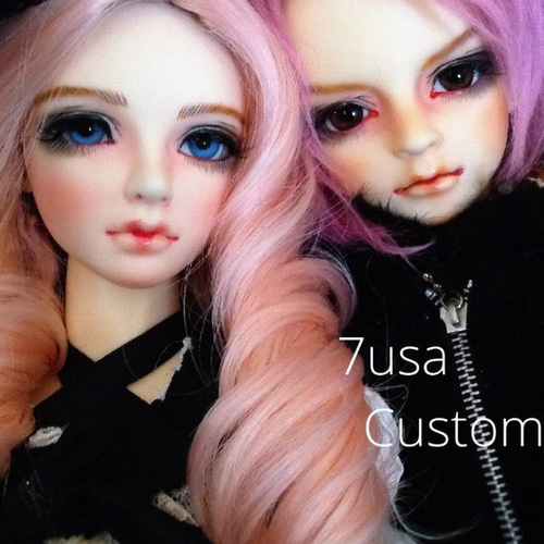 ドール用 メイク道具（SDやキャストドールなどに）人間用のメイク品ではありません 受注】球体関節人形 キャストドール等 カスタムメイクオーダー