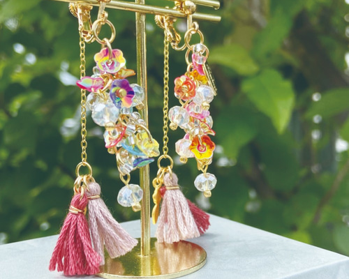 Melody Accessory ピアス ノンホール イヤリング アラベスク
