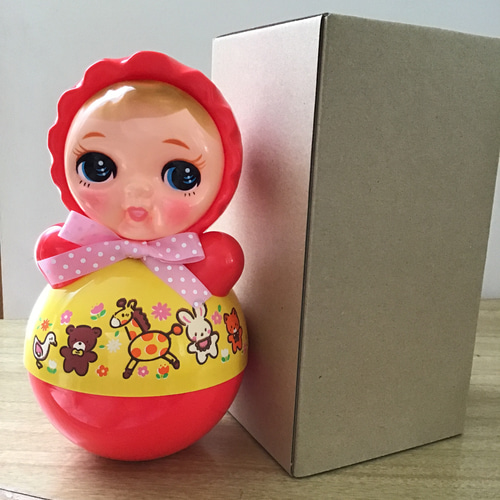 起き上がりこぼし レトロ 日本製 Sサイズ その他インテリア雑貨