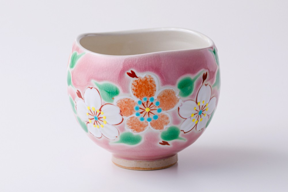 いっぷく碗　彩日和ﾋﾟﾝｸ