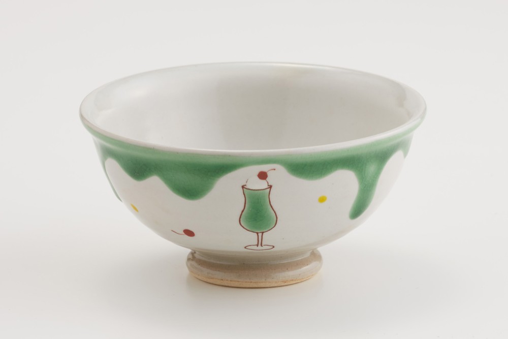 ご飯茶碗　メロンソーダ