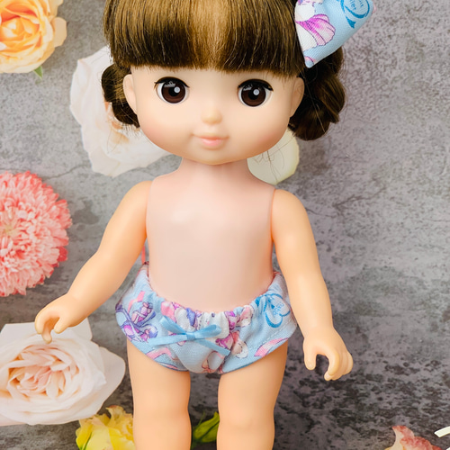 26cmドール うさぎワンピース ヘッドドレス セット みずいろ その他