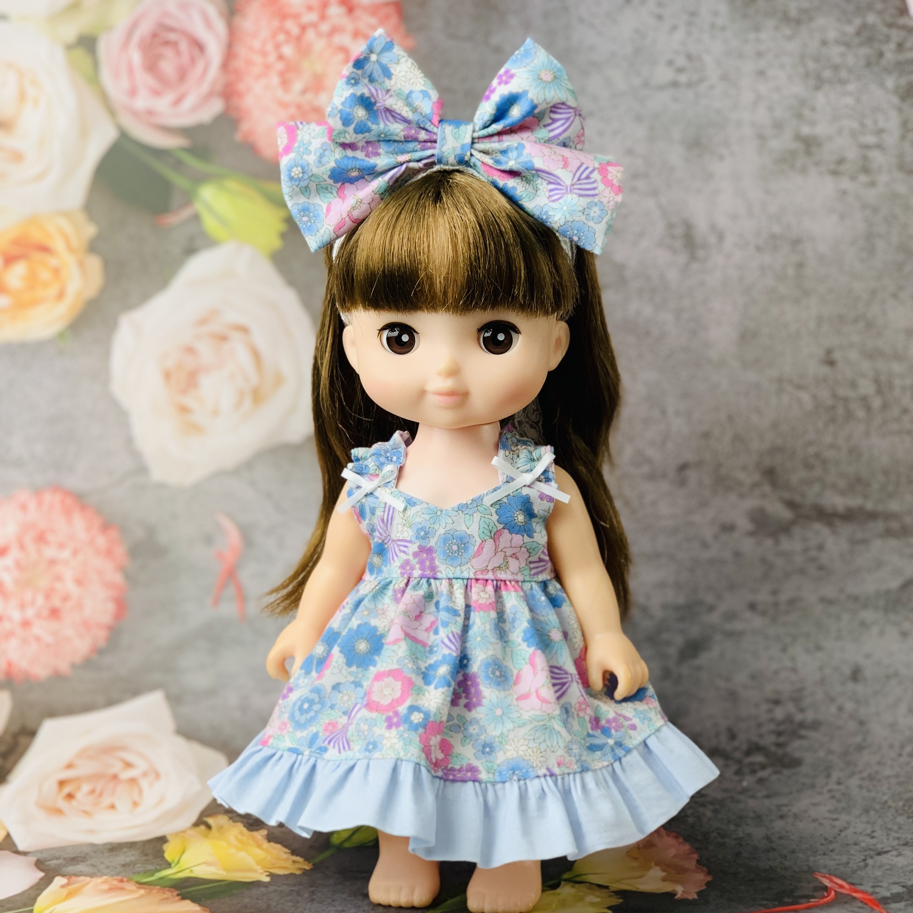 ハンドメイド　ドールワンピース　ワンピース 100cm　100 ハンドメイドドールワンピースワンピース 100cm100