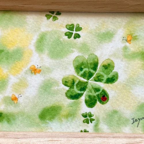 しあわせの葉っぱたち　(size14x18) 水彩画　原画 しあわせの葉っぱたち (size14x18) 水彩画 原画（10TH