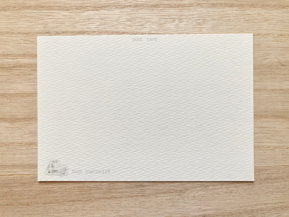 3枚セット「珈琲リース」北欧水彩画イラストポストカード　コーヒー　コーヒーミル 3枚目の画像