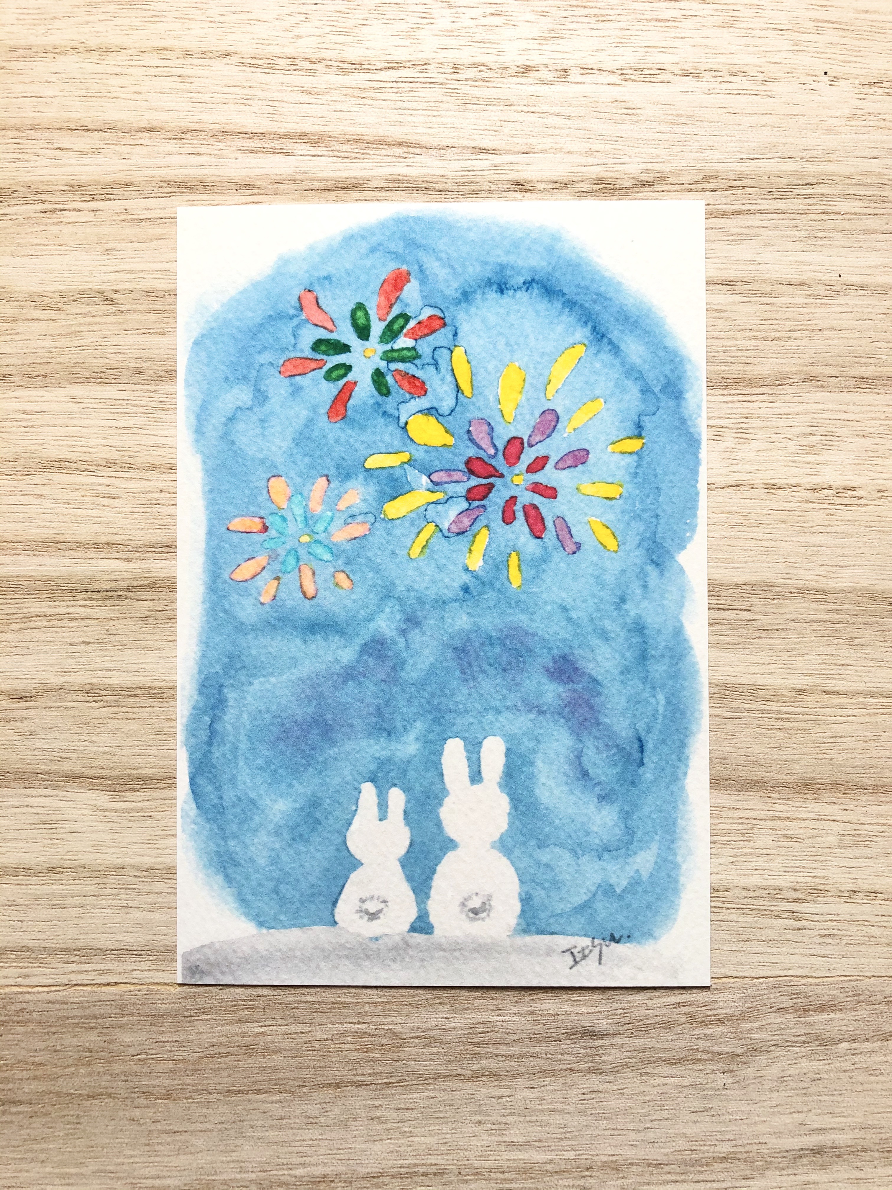 描き下ろし暑中見舞いポストカード　ダイヤのa 2015年 応募全員サービス