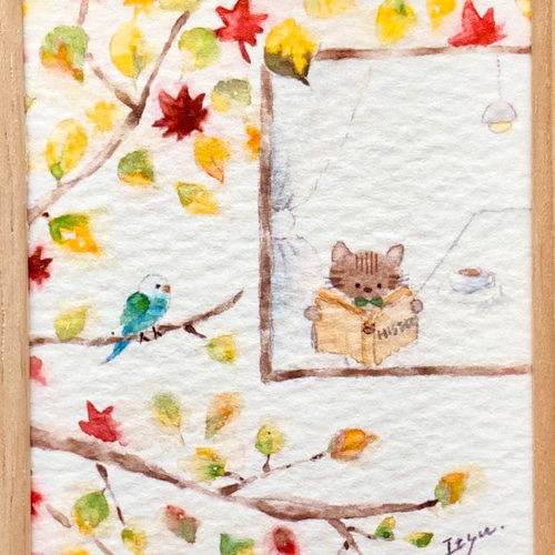 猫の絵 268 水彩画 原画 三毛猫｜Yahoo!フリマ（旧PayPayフリマ）