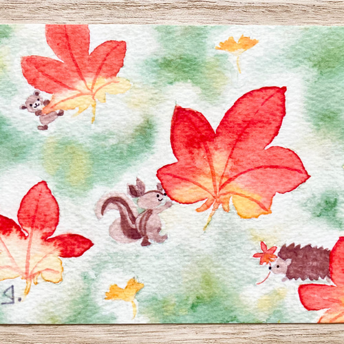 【美品】梟と紅葉のアート作品 美品】梟と紅葉のアート作品 cfe8a874b637124adf862127ed68a7