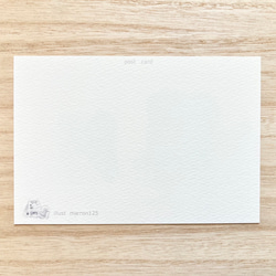 透明水彩画「手毬」イラストポストカード　3枚セット　お正月　正月飾り　年賀状　2022年年賀状 5枚目の画像