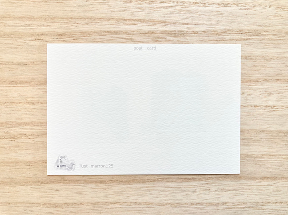 透明水彩画「手毬」イラストポストカード　3枚セット　お正月　正月飾り　年賀状　2022年年賀状 5枚目の画像