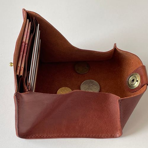 ワサビクラフト　ハーフウォレット　ブラック wasabi CRAFT_ワサビクラフト/ハーフウォレット/財布/レザー/BLK