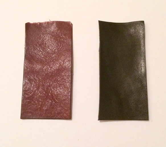 【サンプル】ずっと作りたかったお財布の革サンプル 1枚目の画像