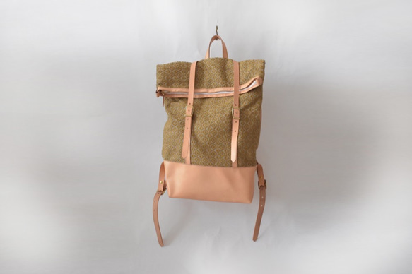 kogin bag pack - natural 4枚目の画像