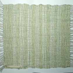 《手織り》透かし織りランチョン・コースターセット 2枚目の画像