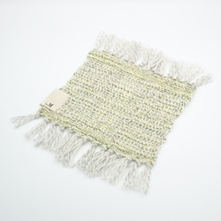 《手織り》透かし織りランチョン・コースターセット 4枚目の画像