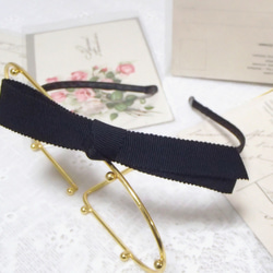 black ｸﾞﾛｸﾞﾗﾝ ribbon ＊ ｶﾁｭｰｼｬ (center ) 1枚目の画像