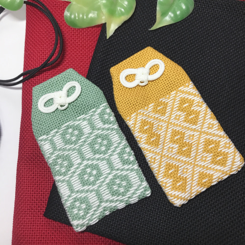 ☆専用☆こぎん刺し お守り袋 10こ こぎん刺しのお守り」キットが新発売になりました！ こぎん刺し