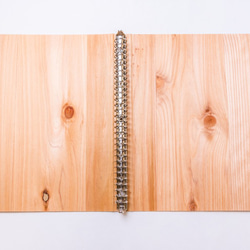「普通に、木の文具」シリーズ　木のふぁいる　フルリング 2枚目の画像