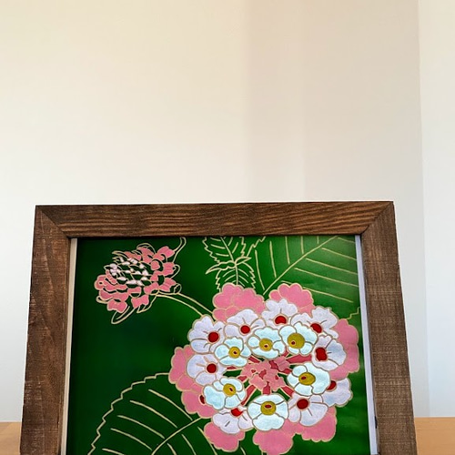 ランタナ / 額入り絵画 アートインテリア 絵画 藤梅竹舎 通販