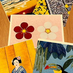 アートポストカード　季節の日本画シリーズ　５枚セット　　　　　 2枚目の画像