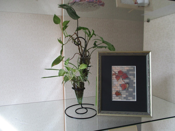 押し花アート❀広場の花屋さん❀押し花額 絵画 アート インテリア 額装 風景画 押し花アート〜広場の花屋さん〜 絵画 額装 インテリア 花 額縁