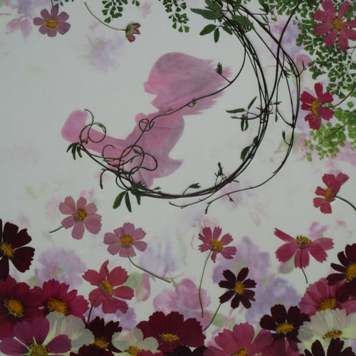 押し花アート額《天までとどけ」》#押し花#躍動感#ファンタジー