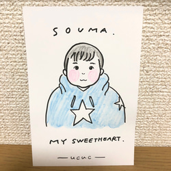 車・バイク・似顔絵 オーダー （通常タッチ） イラスト 似顔絵