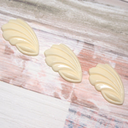 milk shell cabochon ～4pcs〜 2枚目の画像