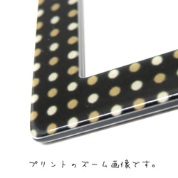 ◾️4pcs)Dot square hoop charm 3枚目の画像