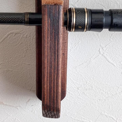 ロッドスタンド7本ダブル仕様(無塗装)ねじ止め 7枚目の画像