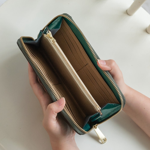 永久無料保証】新進工房オリジナルレザー シンシアエナメル（牛革